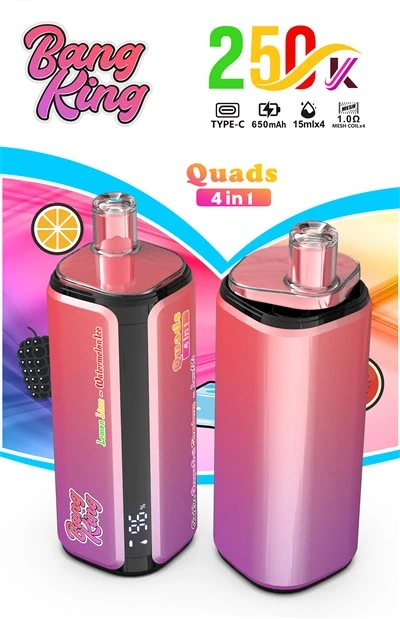 Bang King Quads 4in{1}}K Puffs