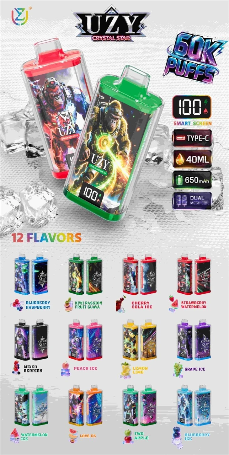UZY Crystal Star 60000 Puffs price